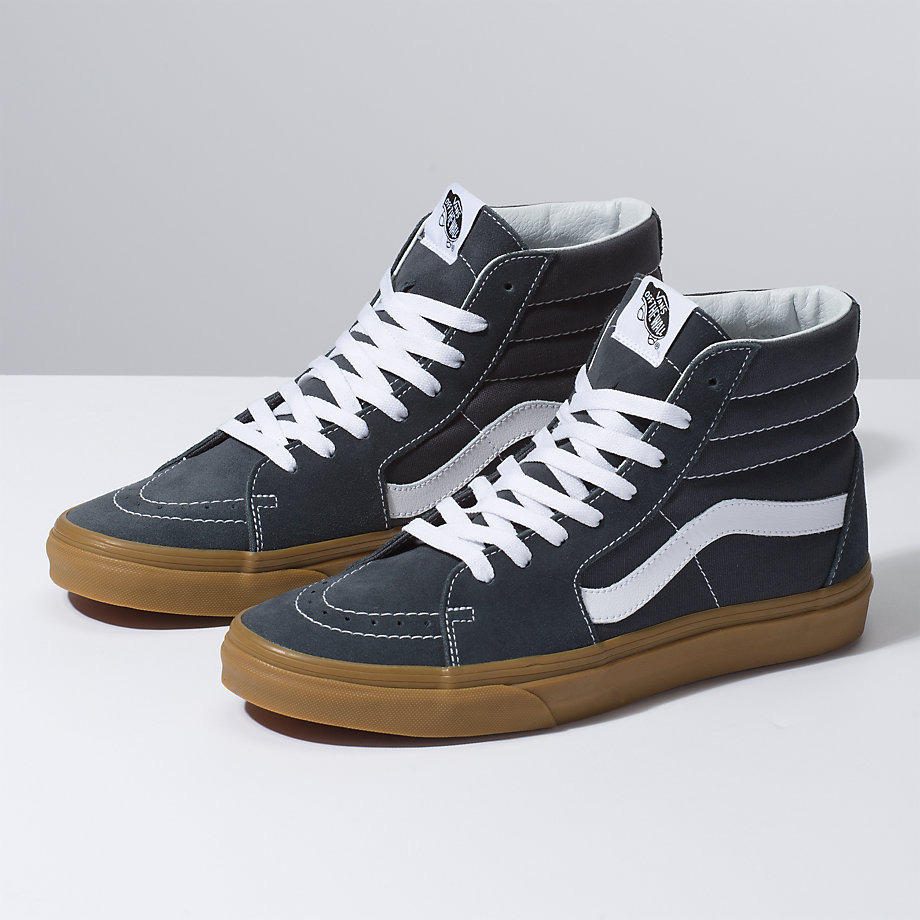 Vans Erkek Spor Ayakkabı Sk8-Hi Gri | 31960-509